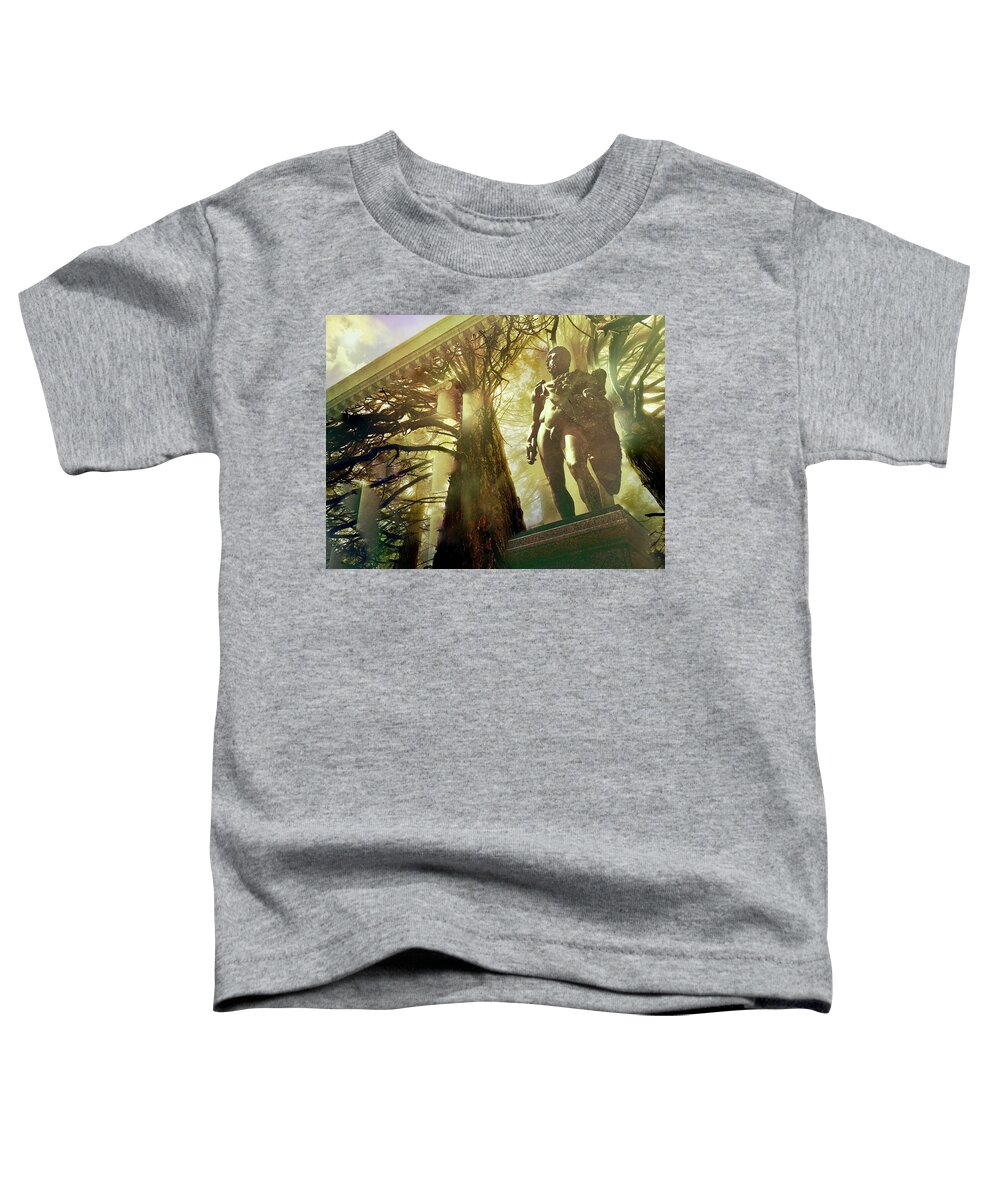 King Toddler T-Shirt featuring the digital art The King is Coming by Kevyn Bashore