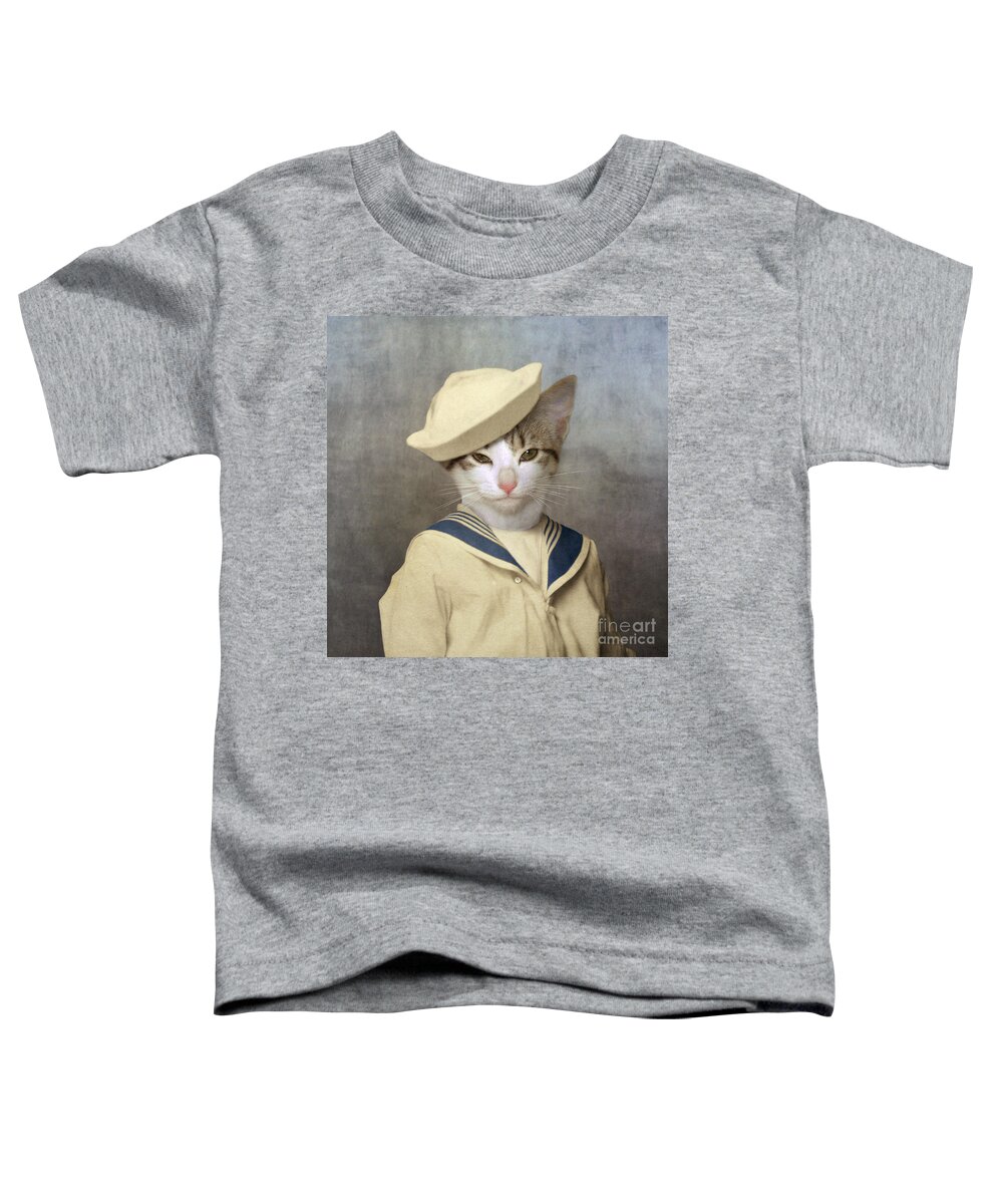 Cat Toddler T-Shirt featuring the photograph The Little Rascal by Martine Roch