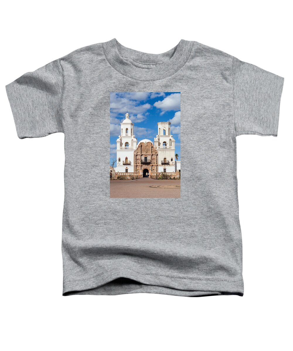 Architecture Toddler T-Shirt featuring the photograph The Mission by Ed Gleichman