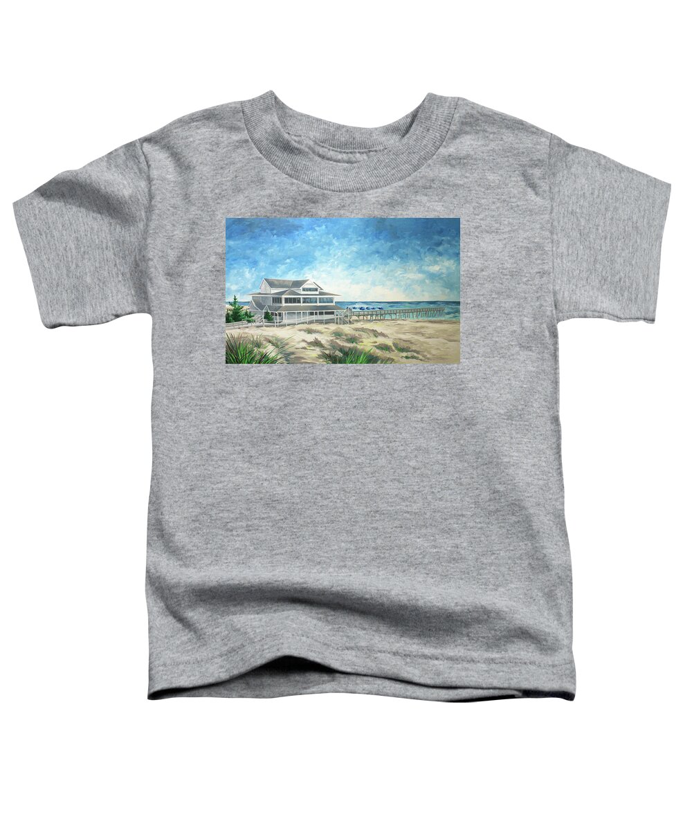 Acrylic Toddler T-Shirt featuring the painting The Oceanic by William Love