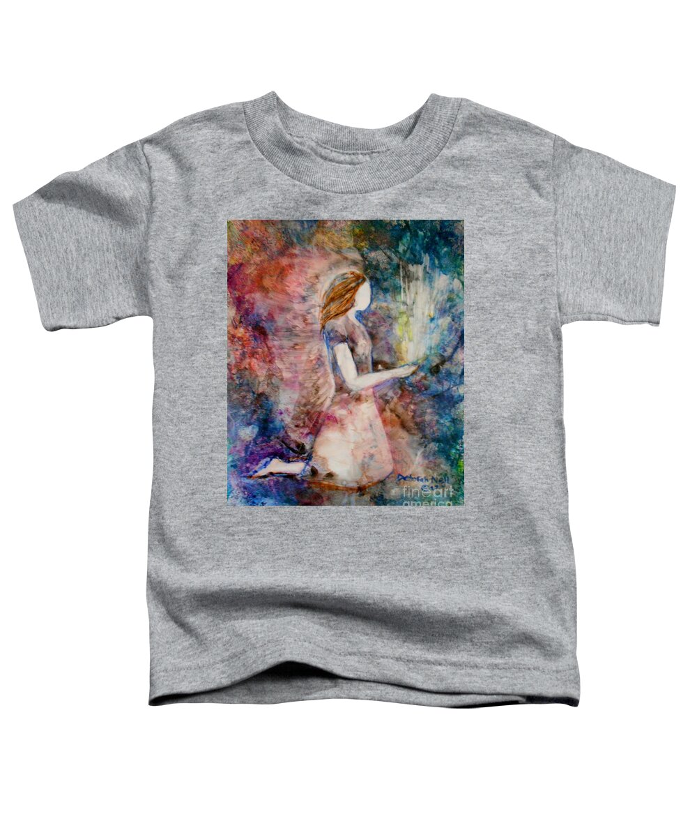 Sacrifice Toddler T-Shirt featuring the painting The Offering by Deborah Nell