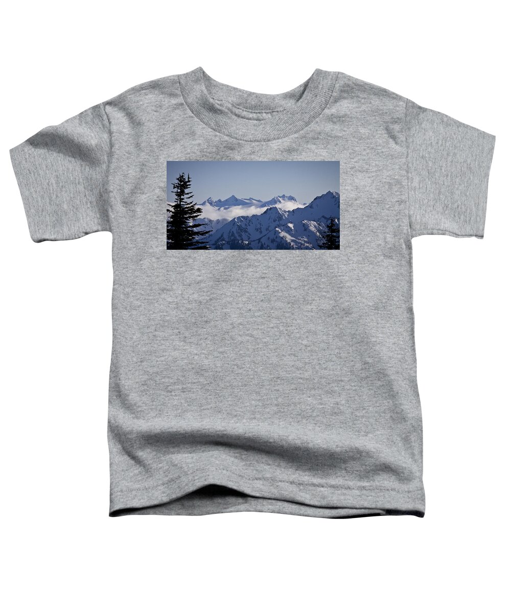 Mt Olympus Toddler T-Shirt featuring the photograph The Olympics by Albert Seger
