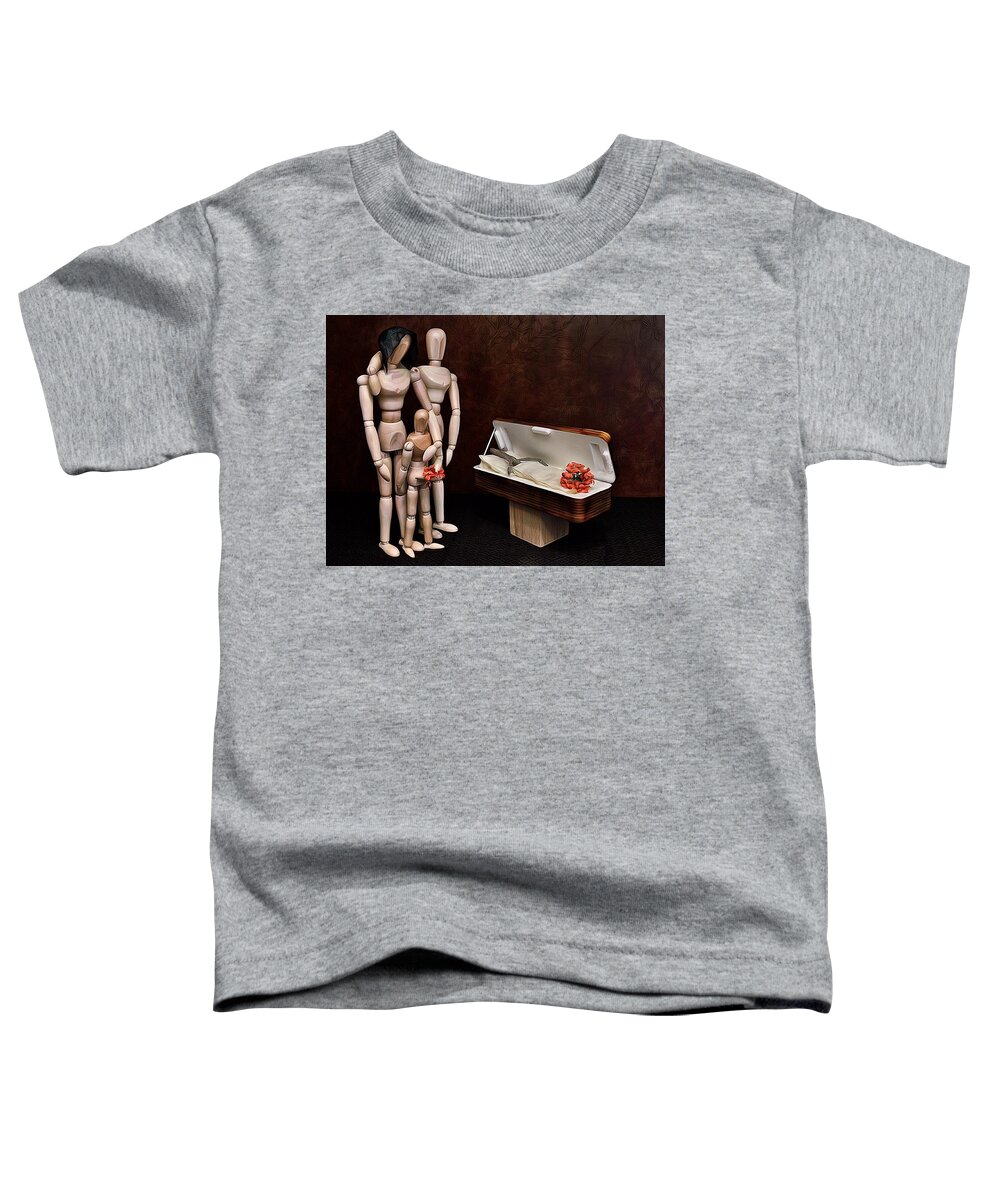 Wood Toddler T-Shirt featuring the photograph The Passing Of Grandpa Woody by Mark Fuller
