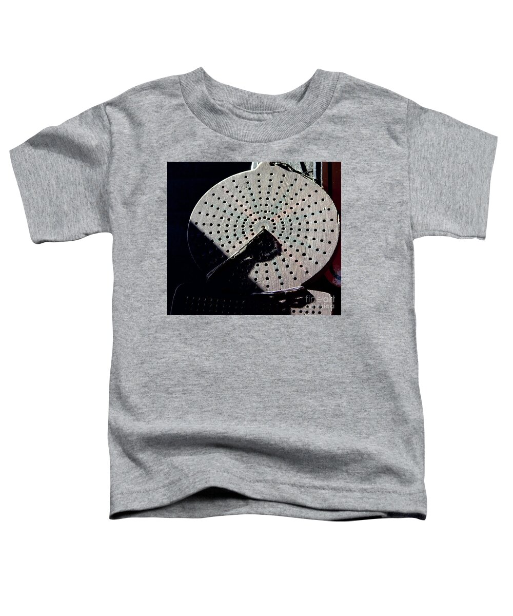 Nina Toddler T-Shirt featuring the photograph The Pegboard by D Hackett
