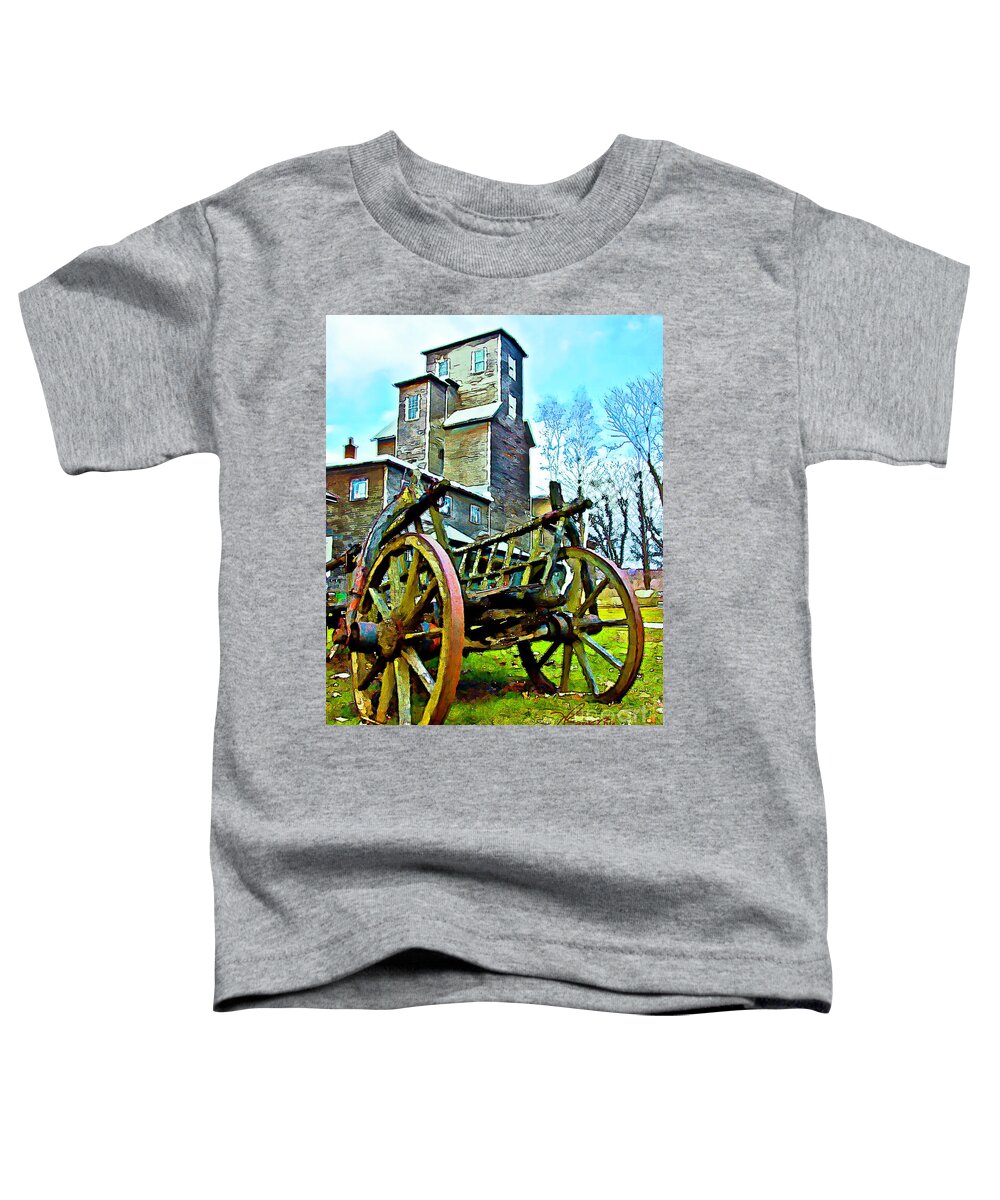 Pottery Toddler T-Shirt featuring the photograph The Pottery - Bennington, VT by Tom Cameron