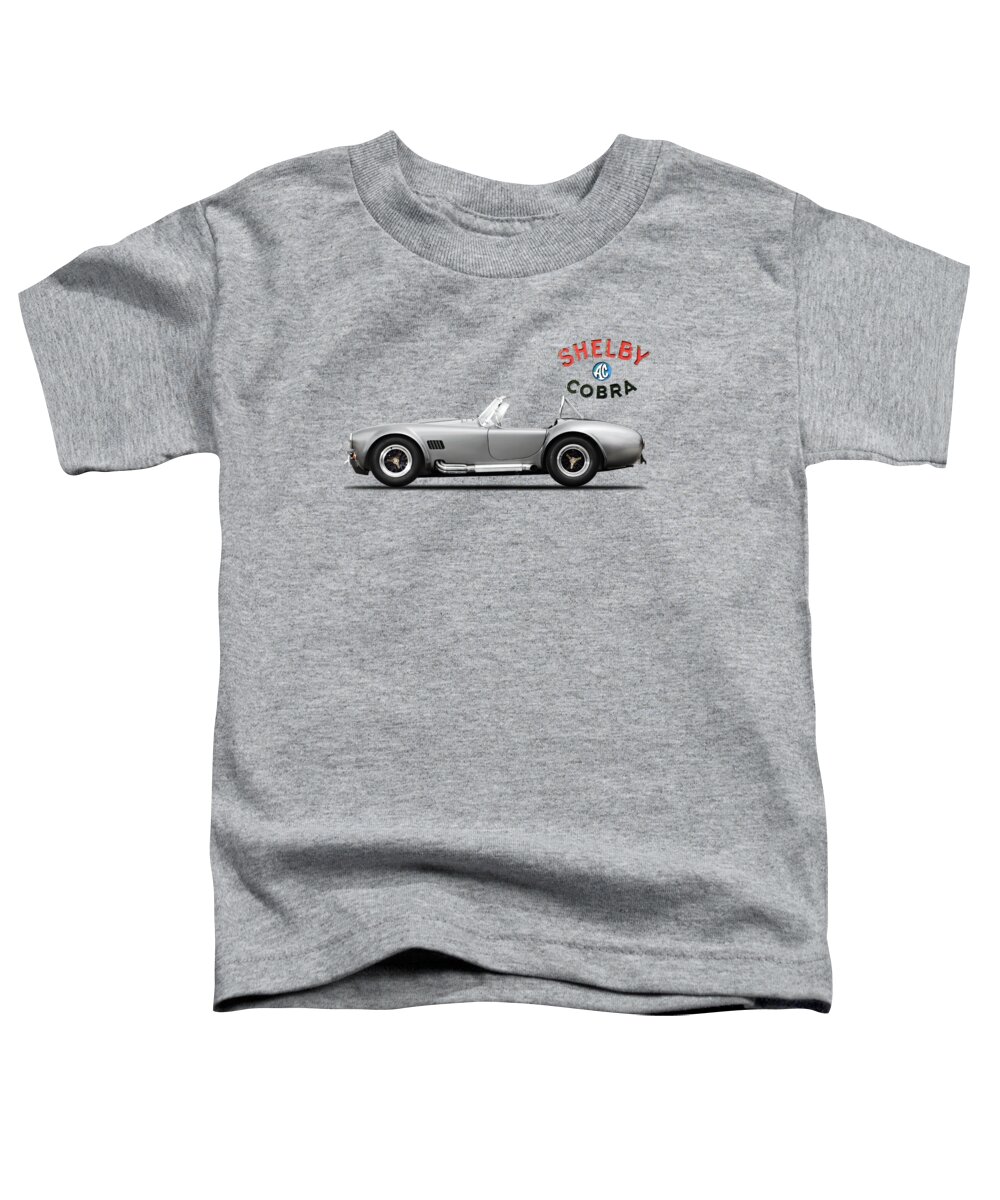 Ford Mustang Shelby Toddler T-Shirt featuring the photograph The Shelby Cobra by Mark Rogan