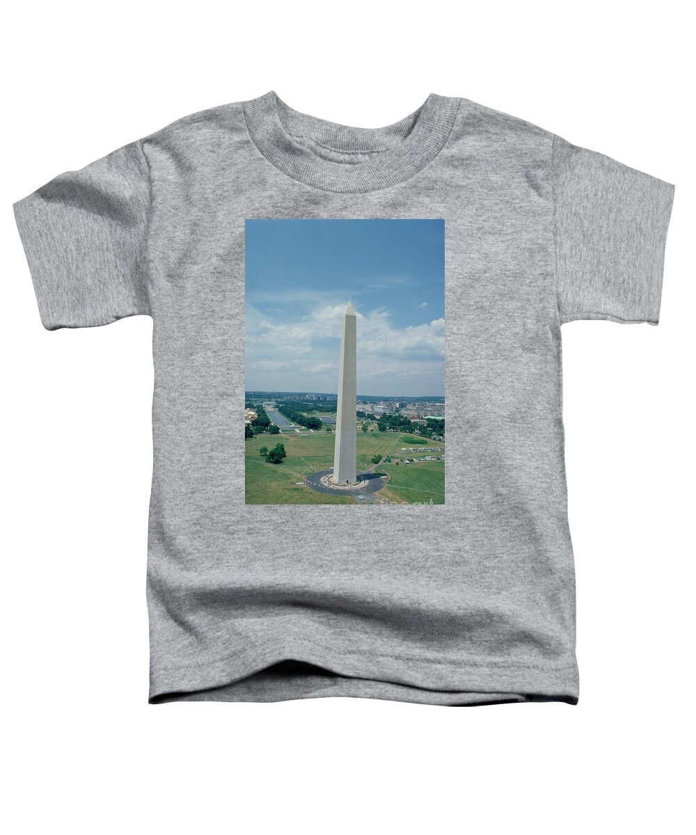 The Toddler T-Shirt featuring the photograph The Washington Monument by American School