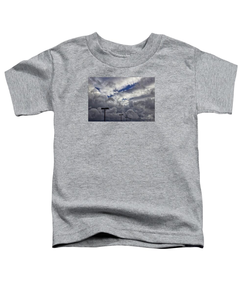 Clouds Toddler T-Shirt featuring the photograph The Winds are Blowin' by Ty Shults