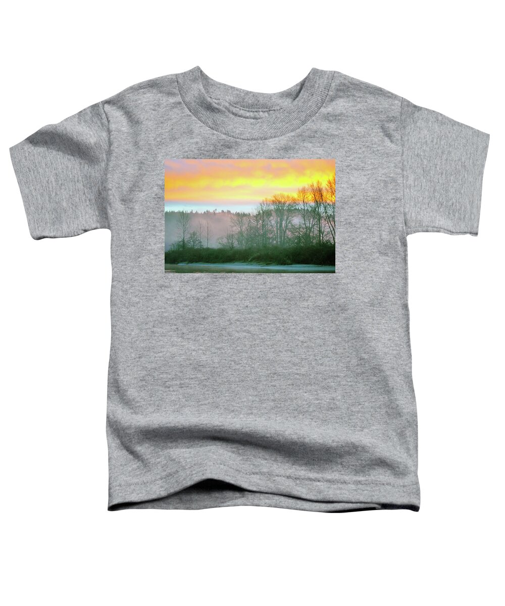  Toddler T-Shirt featuring the photograph Thomas Eddy Sunrise by Brian O'Kelly