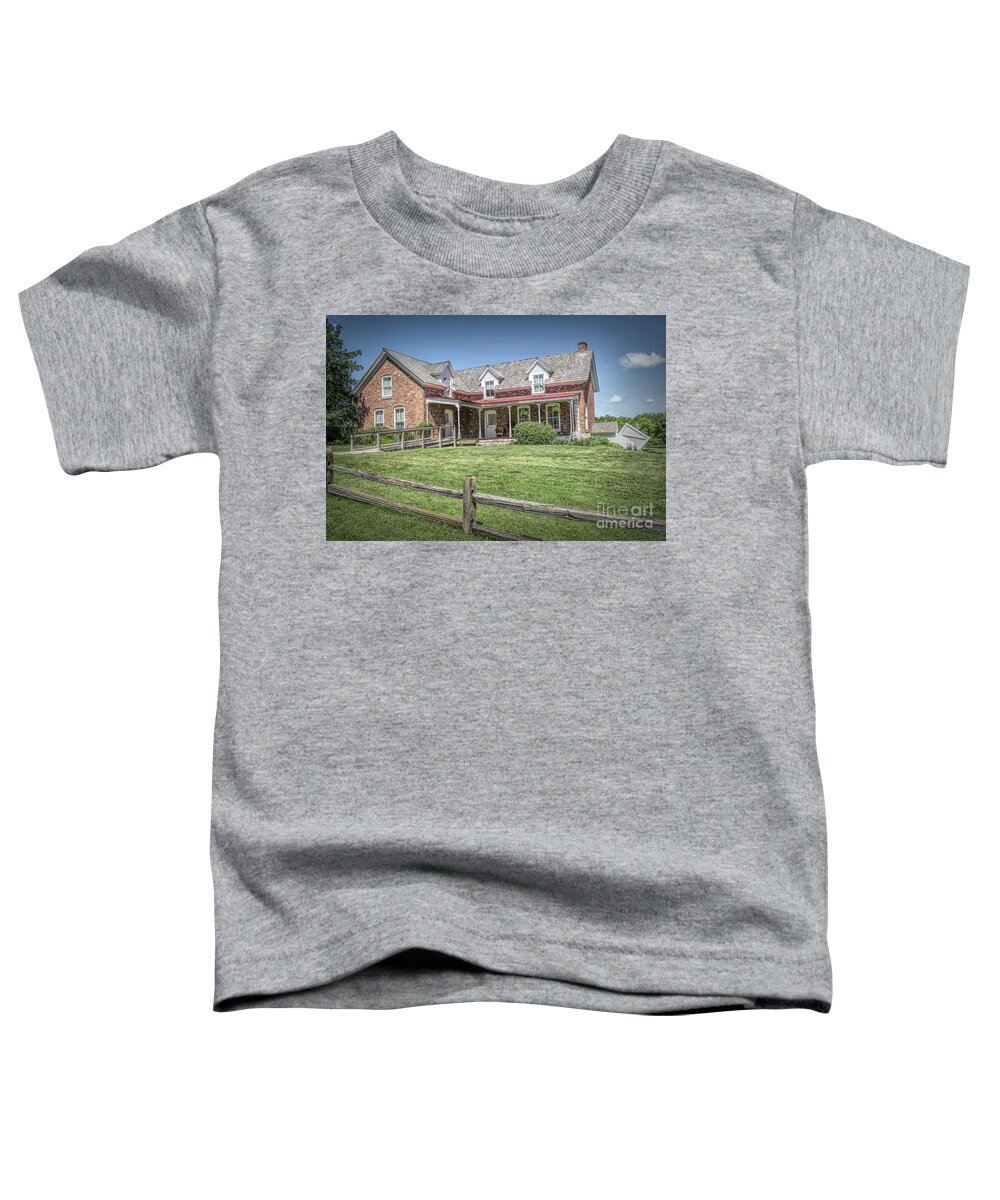 Thornton Mansion Toddler T-Shirt featuring the photograph Thornton Mansion by Lynn Sprowl