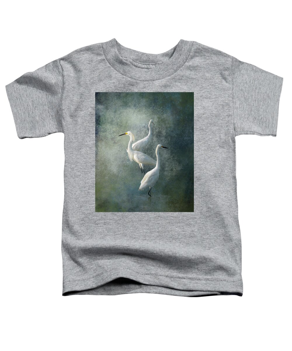 Bird Toddler T-Shirt featuring the photograph Three Of A Kind by Marvin Spates