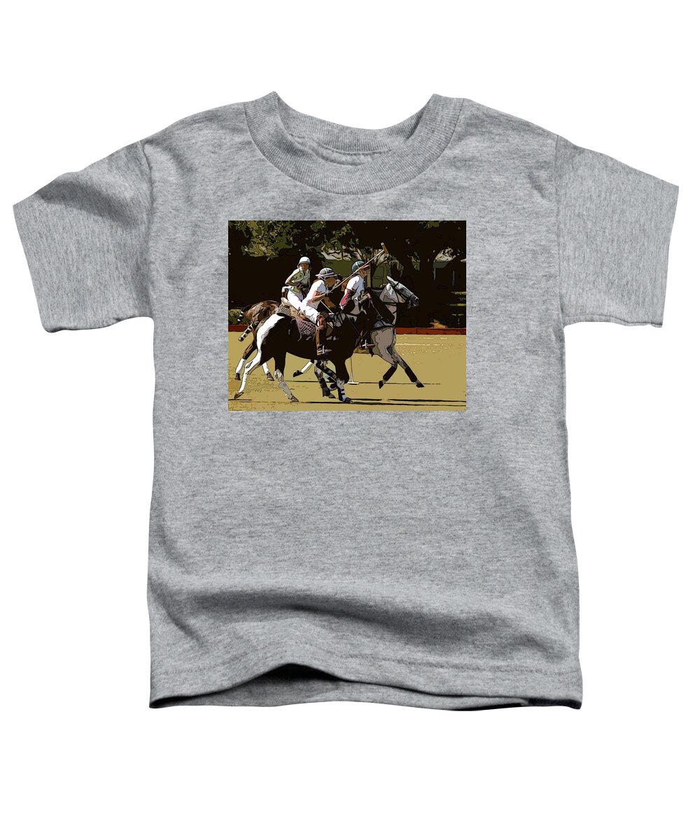 Sports Toddler T-Shirt featuring the photograph Tireless Trio by James Rentz