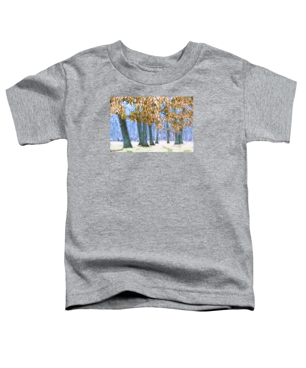 Winter Toddler T-Shirt featuring the photograph Tones of Winter by John Rivera