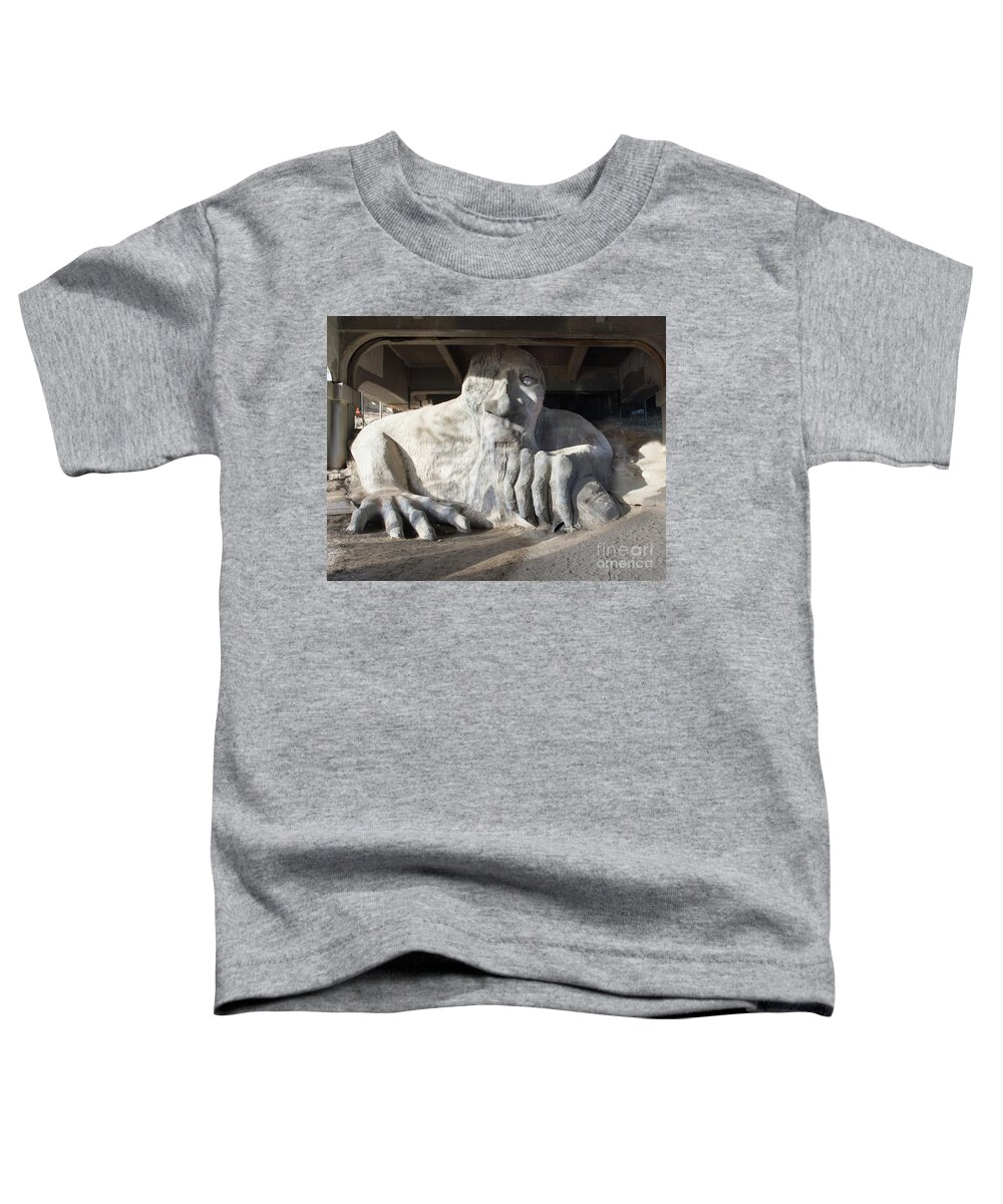 Troll Toddler T-Shirt featuring the photograph Troll by Jim Hatch