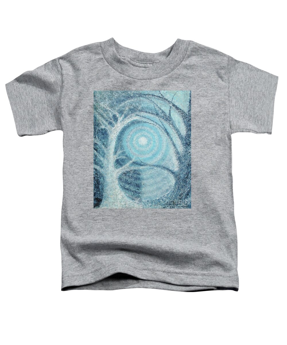 Trees Toddler T-Shirt featuring the painting Unity by Holly Carmichael