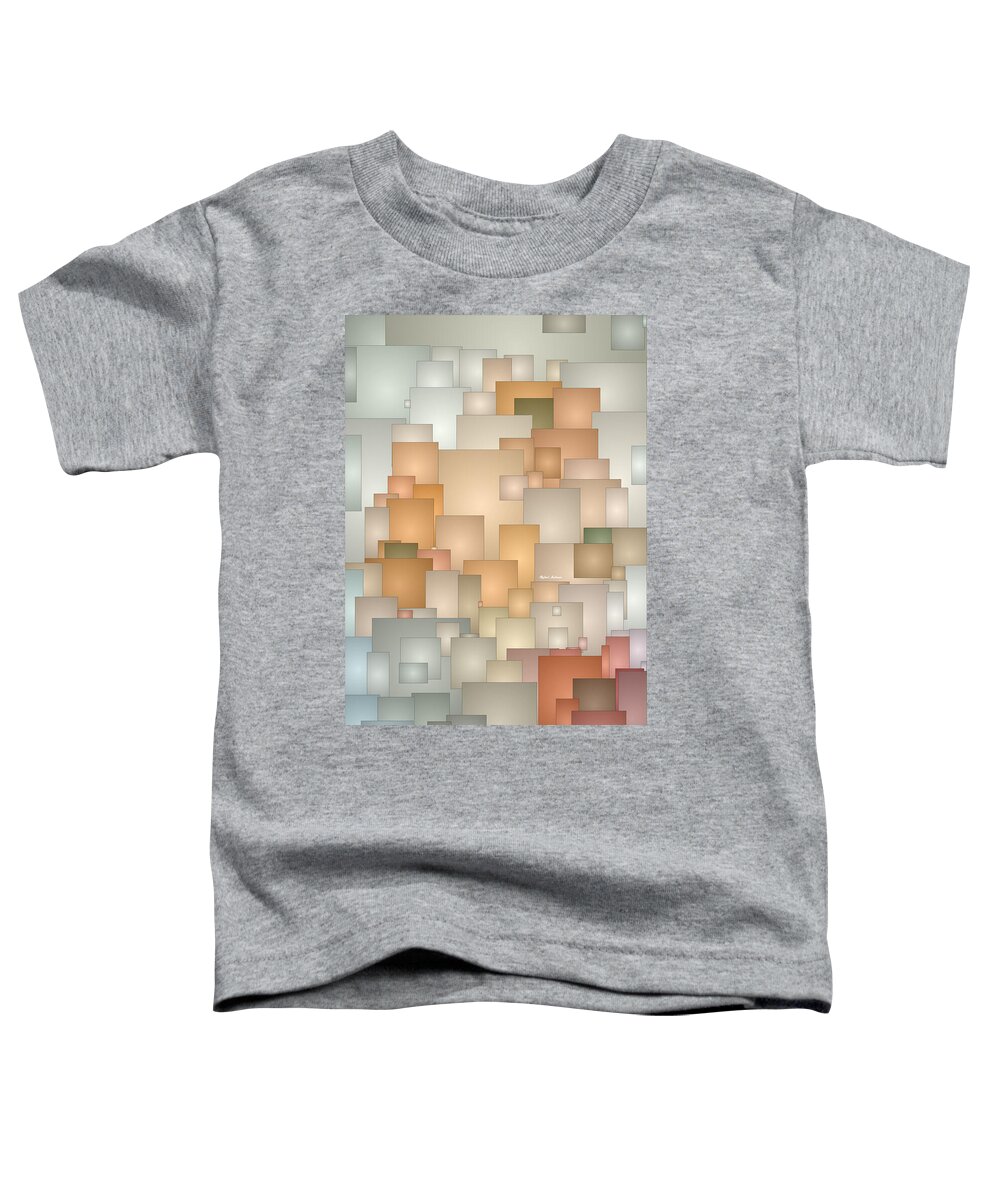 Rafael Salazar Toddler T-Shirt featuring the digital art Urban City by Rafael Salazar