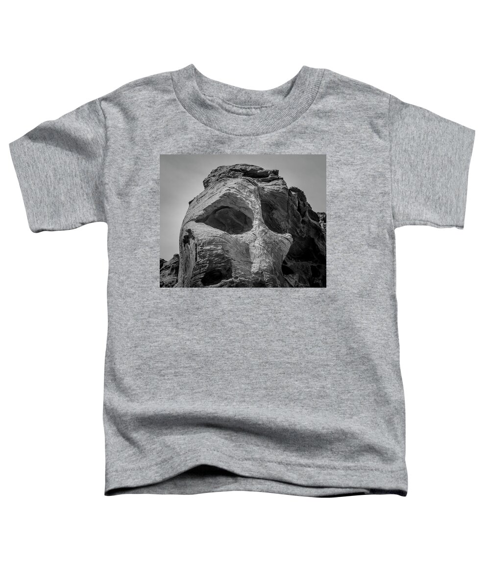 Nevada Toddler T-Shirt featuring the photograph Valley of Fire IX BW by David Gordon