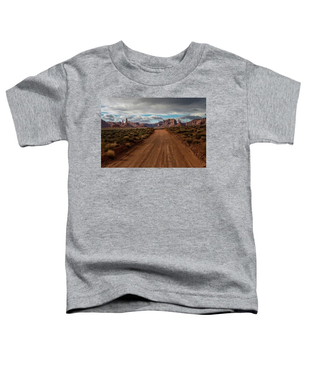  Toddler T-Shirt featuring the photograph Valley of the Gods by Bryan Xavier