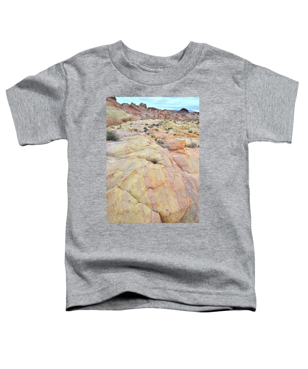 Valley Of Fire State Park Toddler T-Shirt featuring the photograph Veins of Color in Valley of Fire by Ray Mathis