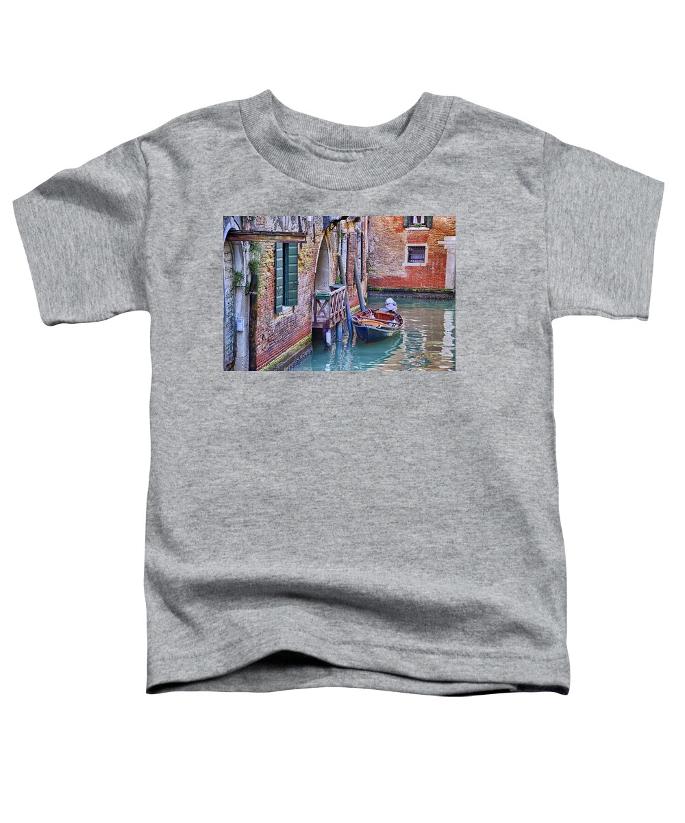 Venice Toddler T-Shirt featuring the photograph Venice Color 4 by Roberta Kayne