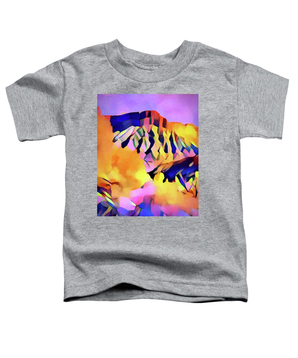  Toddler T-Shirt featuring the digital art Virgin River by David Hansen