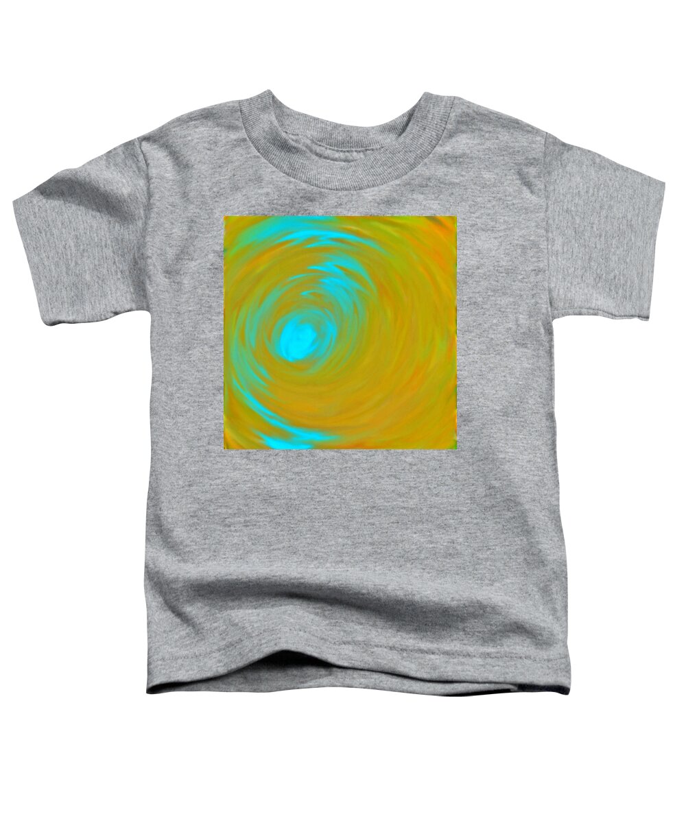 Abstract Toddler T-Shirt featuring the photograph Vortex to Nowhere by Charles Brown