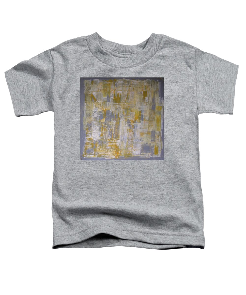 Abstract Painting Toddler T-Shirt featuring the painting W28 - christine by KUNST MIT HERZ Art with heart