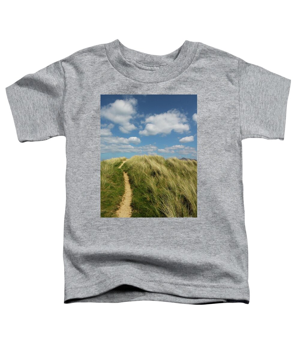 Walk This Way Toddler T-Shirt featuring the photograph Walk This Way Donegal Ireland by Eddie Barron
