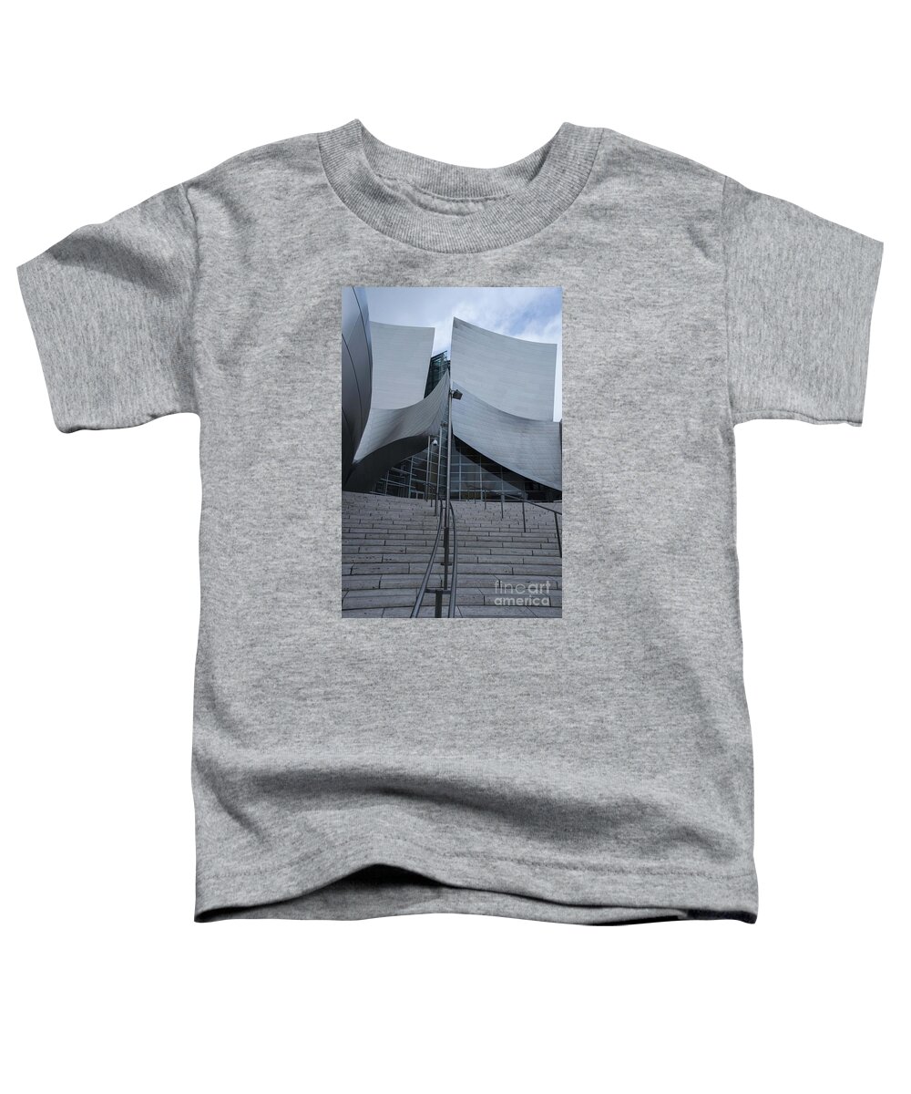 Walt Disney Toddler T-Shirt featuring the photograph Walt Disney Concert Hall - 3 by David Bearden