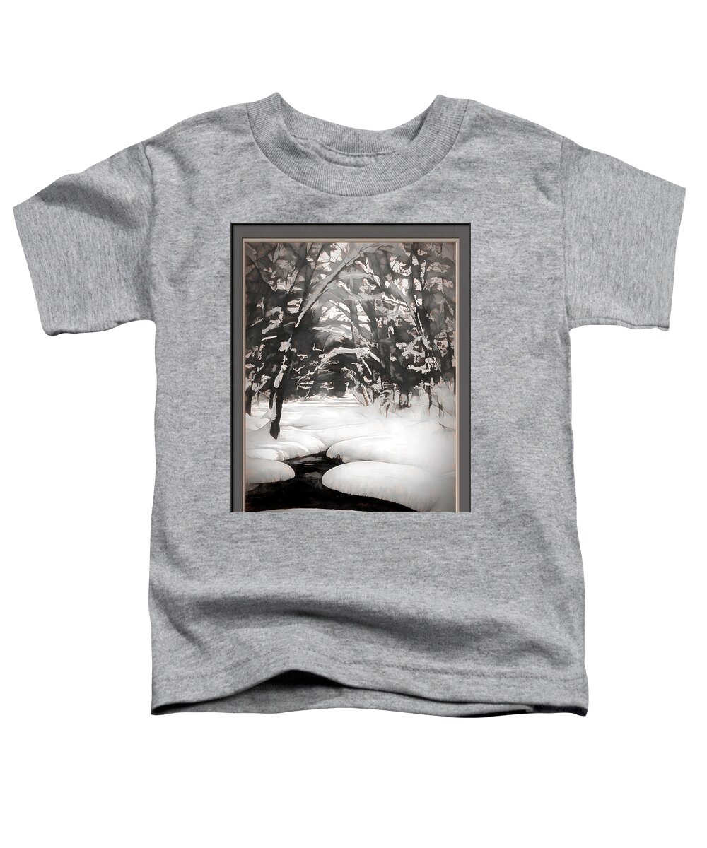Nature Toddler T-Shirt featuring the photograph Warmth of a Winter Day by John A Rodriguez