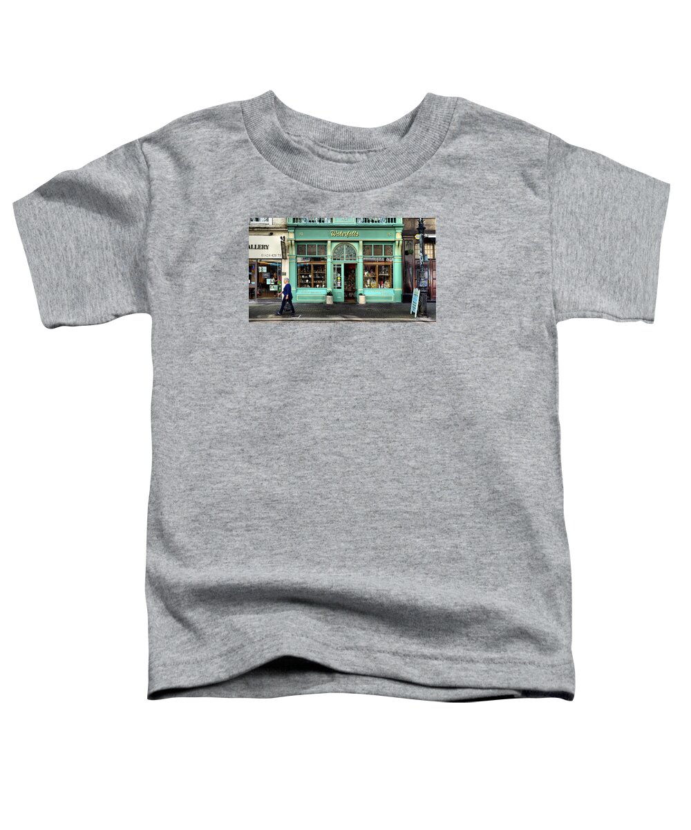 Street Photography Toddler T-Shirt featuring the photograph Waterfalls by Pedro Fernandez