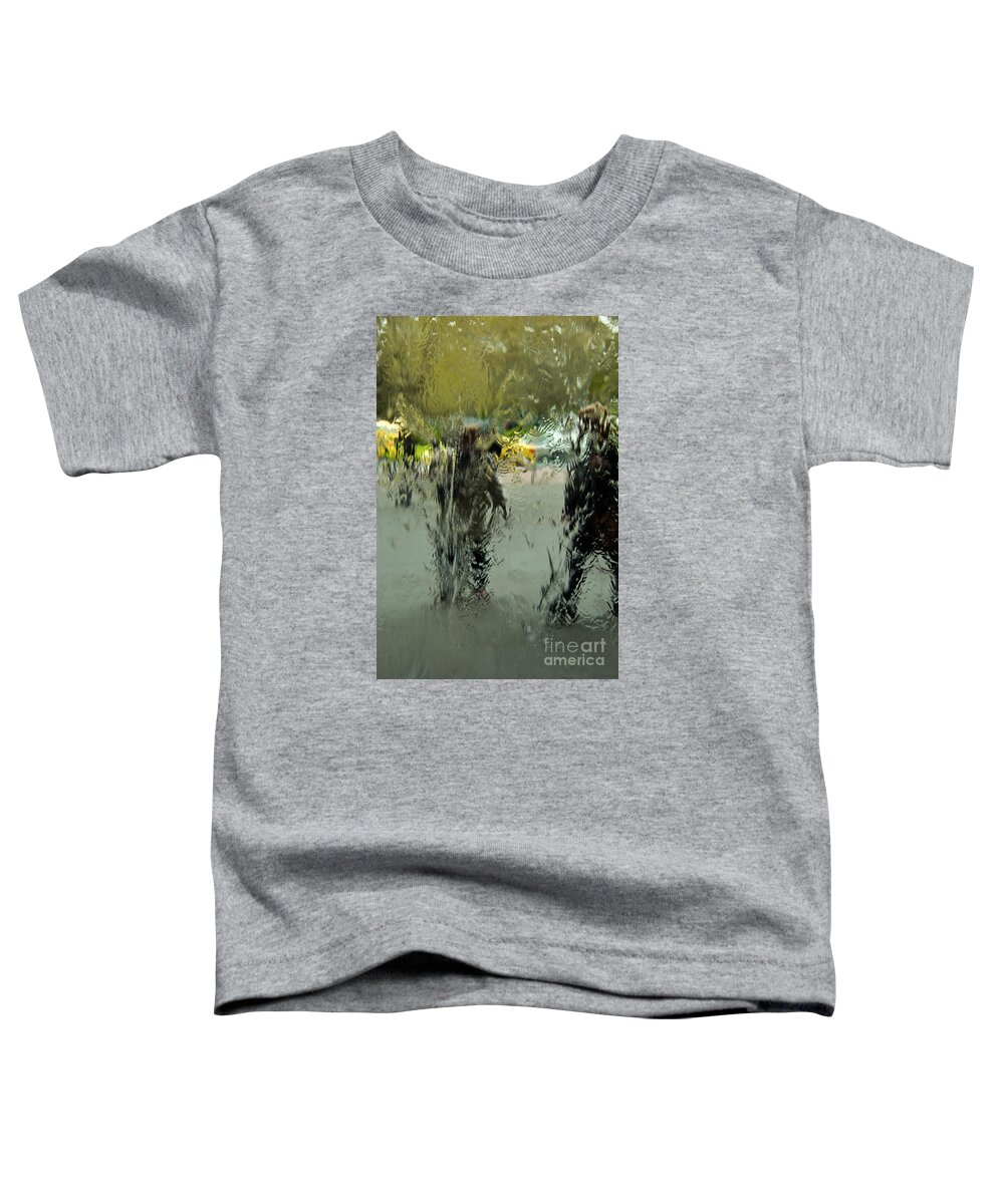 2015 Toddler T-Shirt featuring the photograph Watery Pedesrians by Peter Kneen