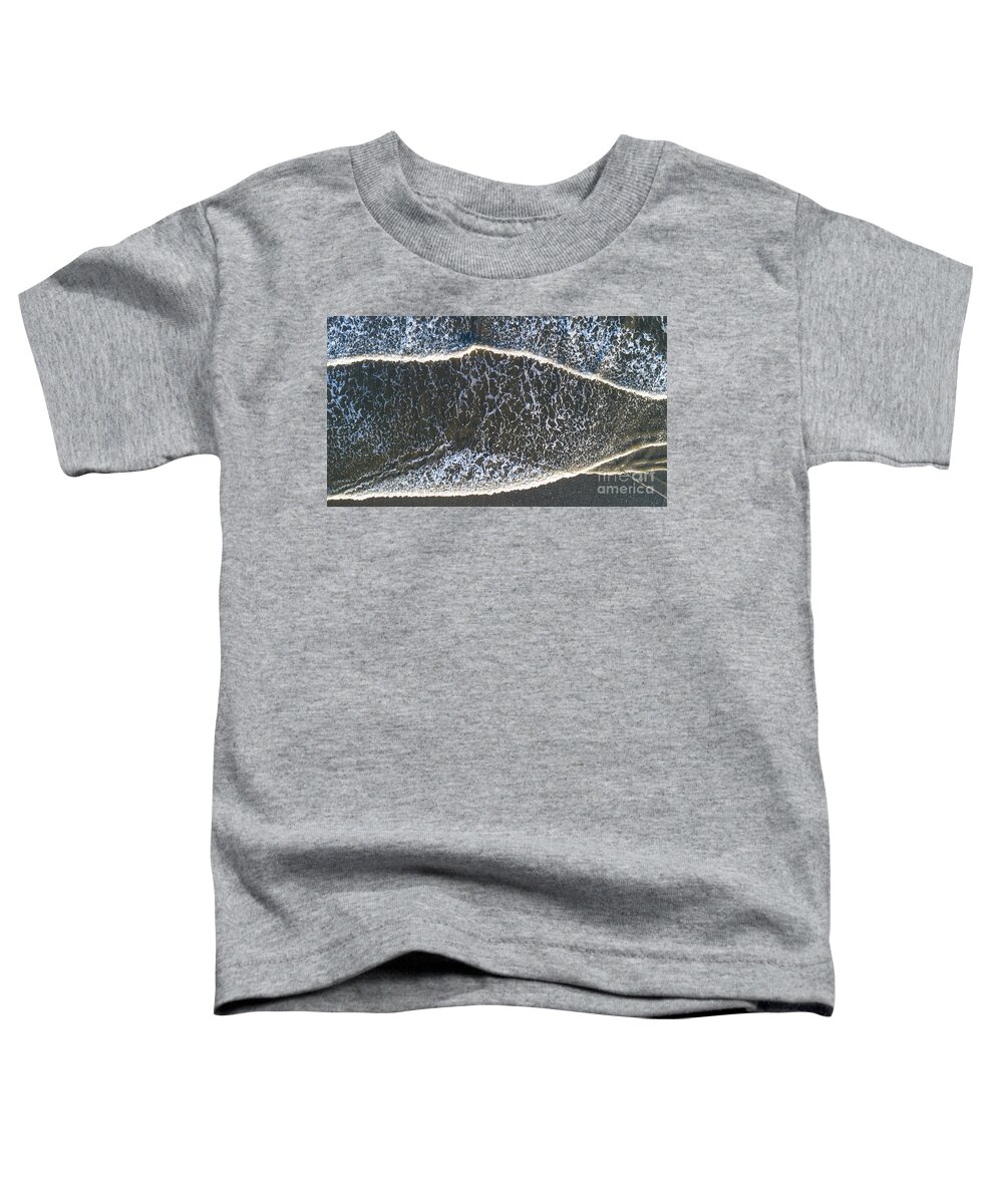 Water Toddler T-Shirt featuring the photograph Wave Formation by Richard Amble