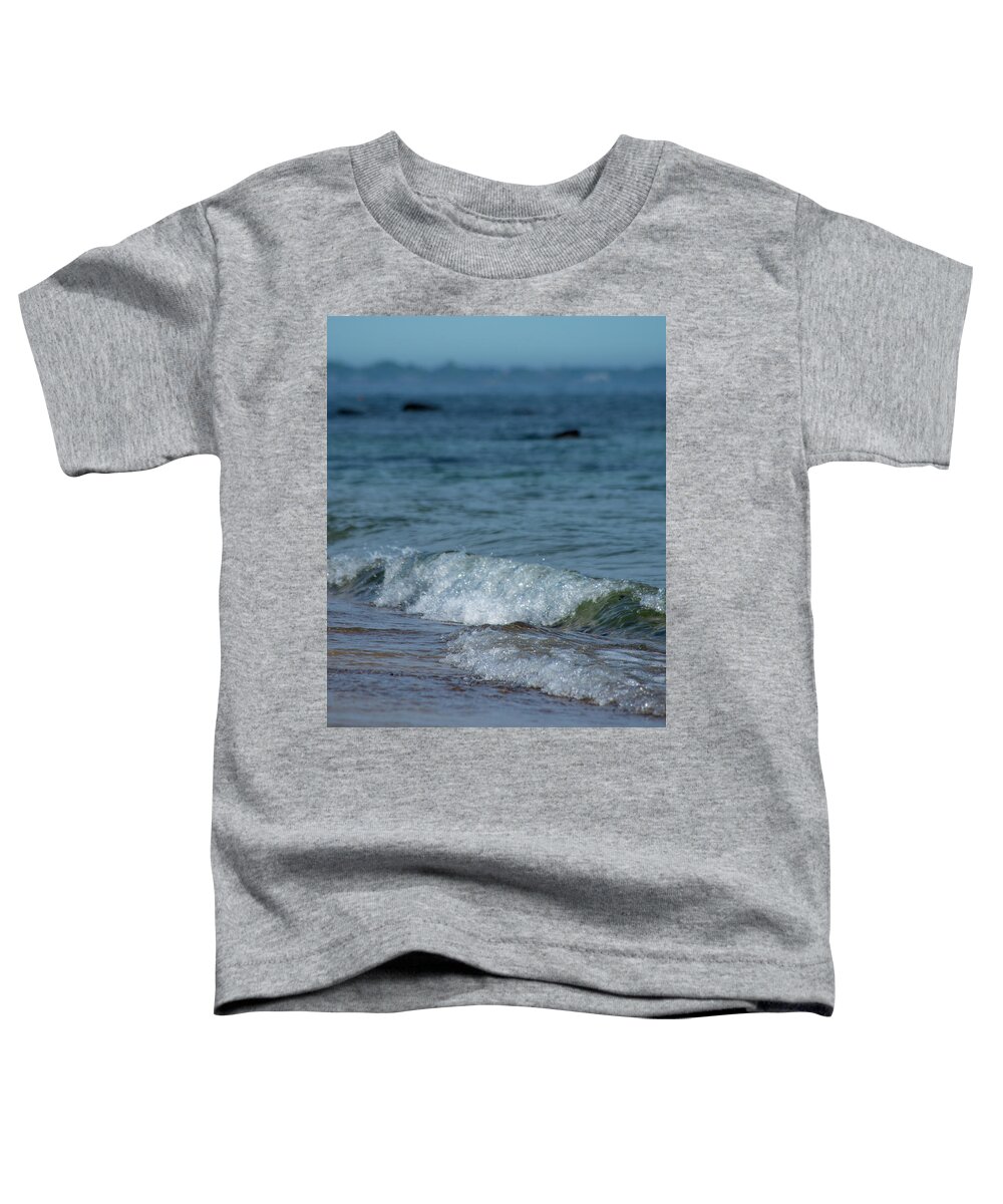 Waves Toddler T-Shirt featuring the photograph Waves by ChelleAnne Paradis