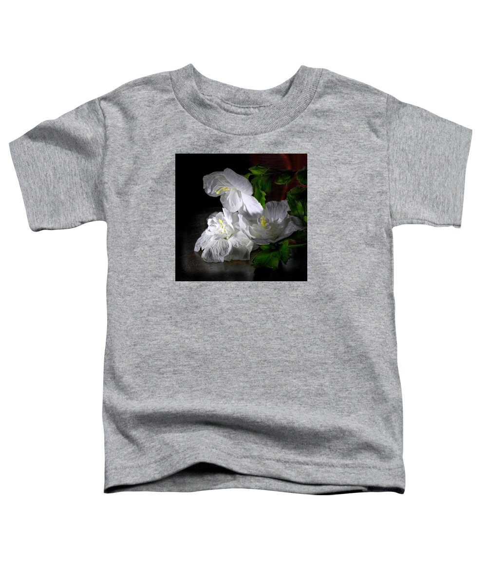 Blossoms Toddler T-Shirt featuring the photograph White Blossoms by Robert Och