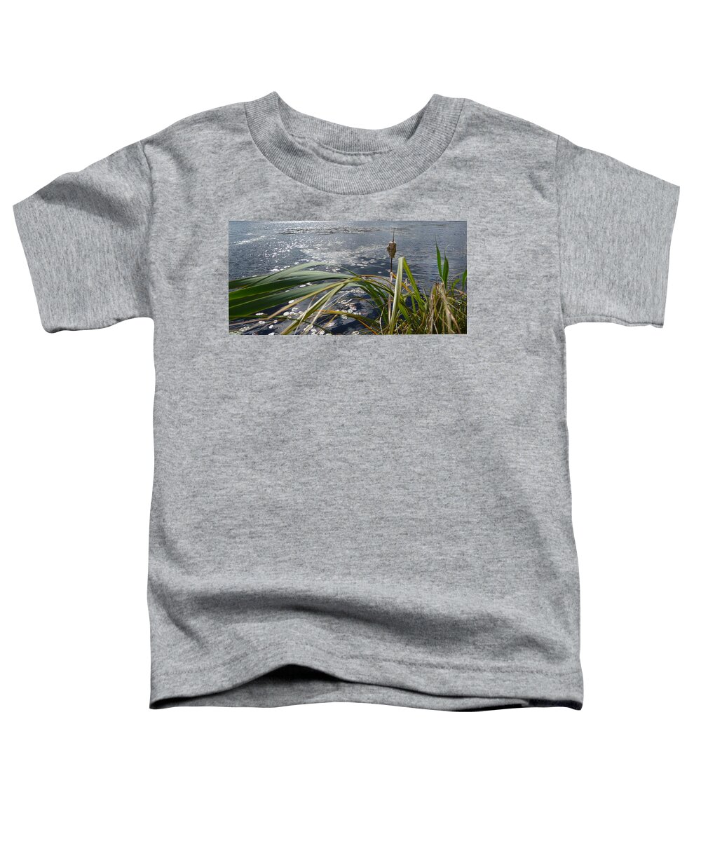 Nature Toddler T-Shirt featuring the photograph Wind and Water by Ruth Kamenev