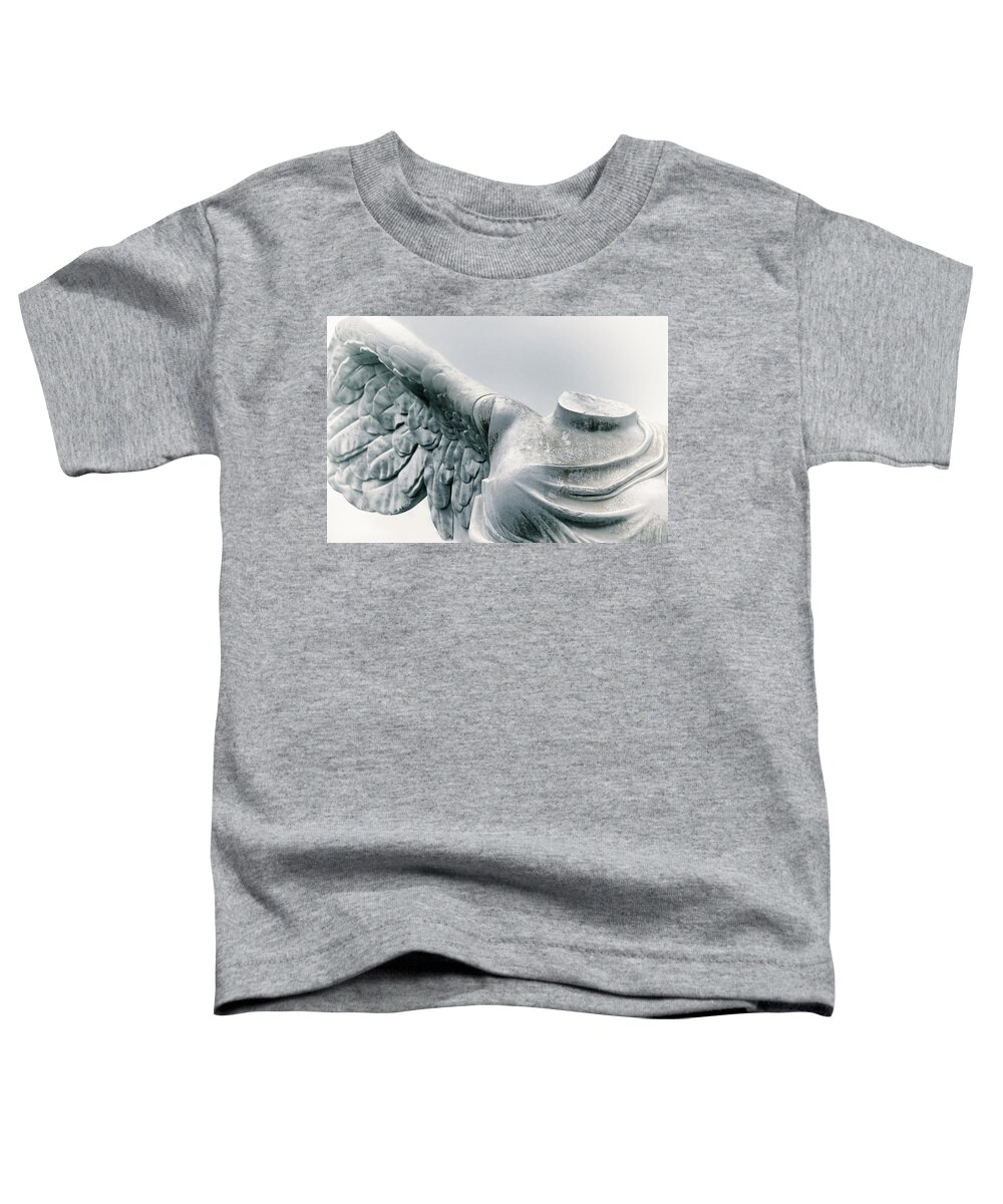 Winged Victory Samothrace Toddler T-Shirt featuring the photograph Winged Victory by Iryna Goodall