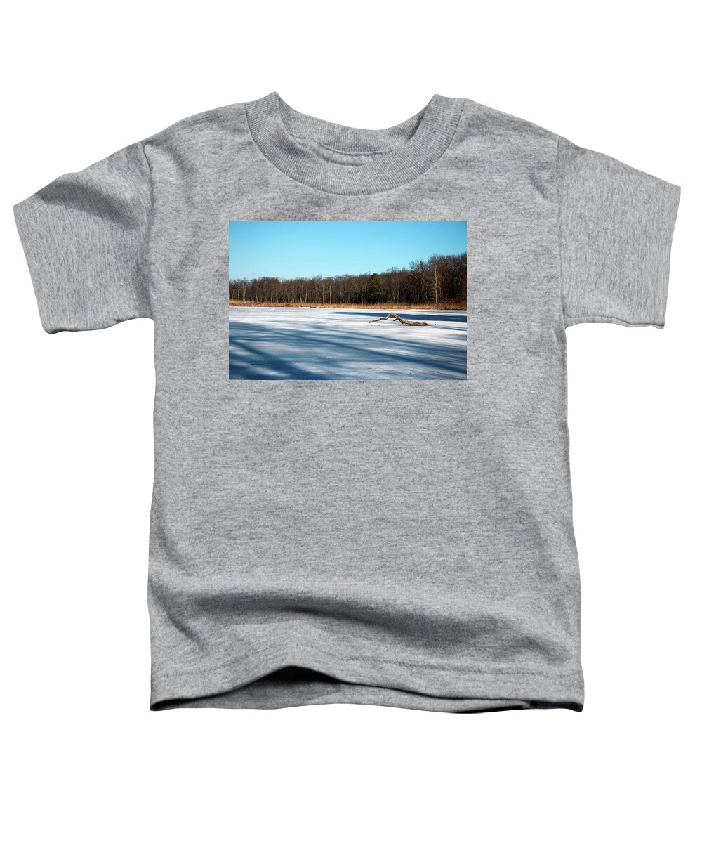 Landscape Toddler T-Shirt featuring the photograph Winter Shadows by Jeff Severson
