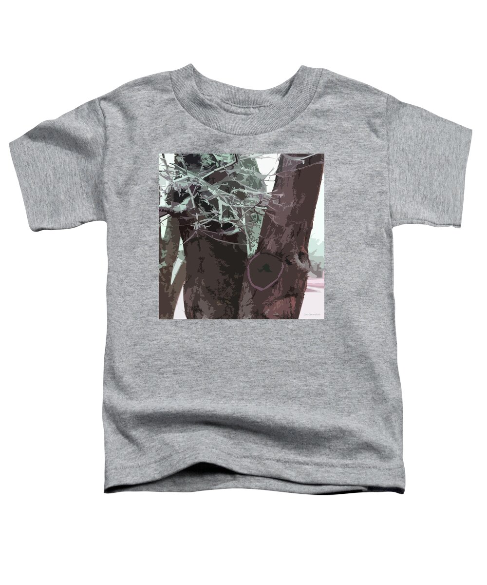 Winter Toddler T-Shirt featuring the photograph Winter Trees by John Lautermilch