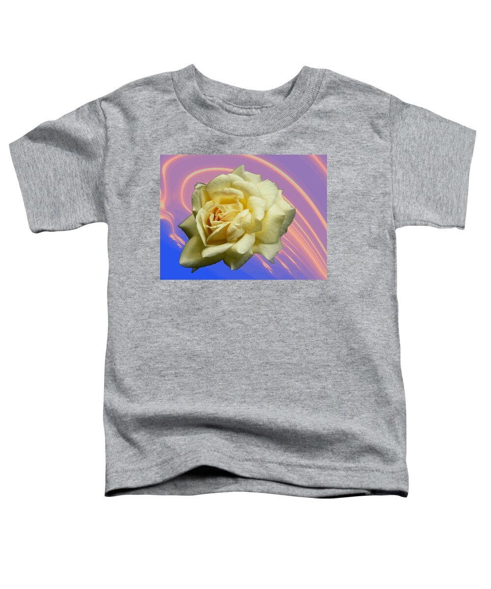 Rose Toddler T-Shirt featuring the photograph Yellow Rose 3 by Tim Allen