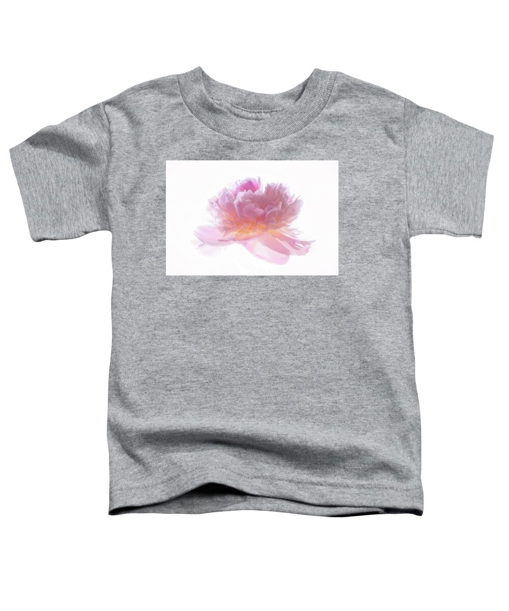 Peony Toddler T-Shirt featuring the photograph Pink Peony by Philippe Sainte-Laudy