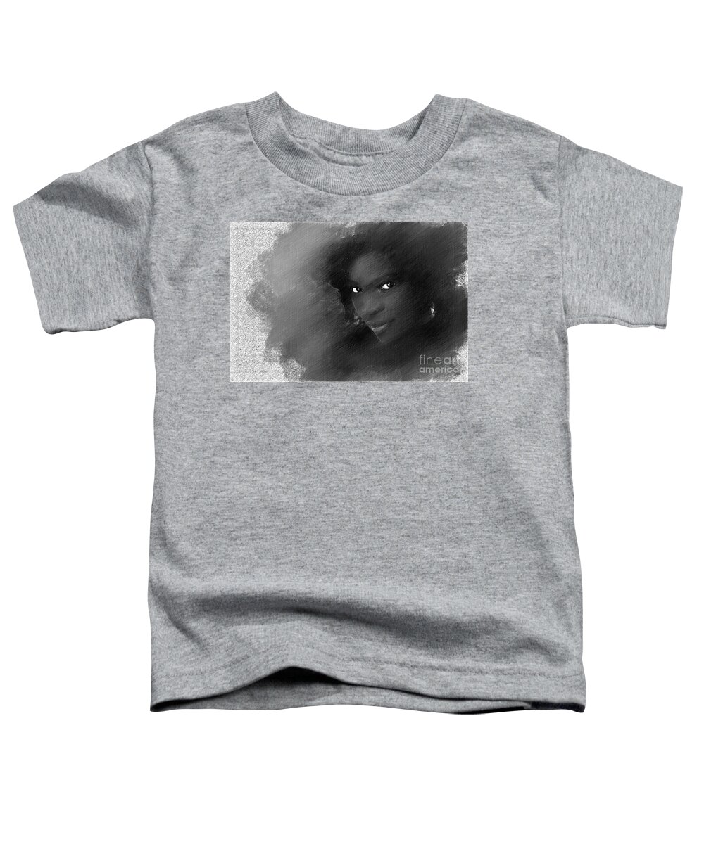 Woman Toddler T-Shirt featuring the photograph Sketched Beauty #1 by Jack Torcello