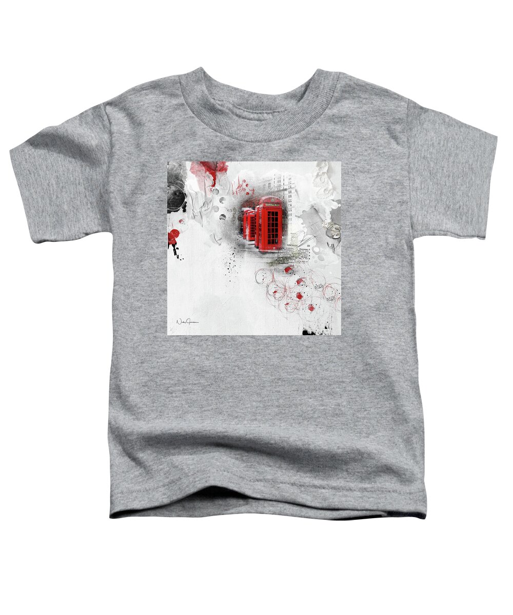 London Toddler T-Shirt featuring the digital art Timeless #2 by Nicky Jameson