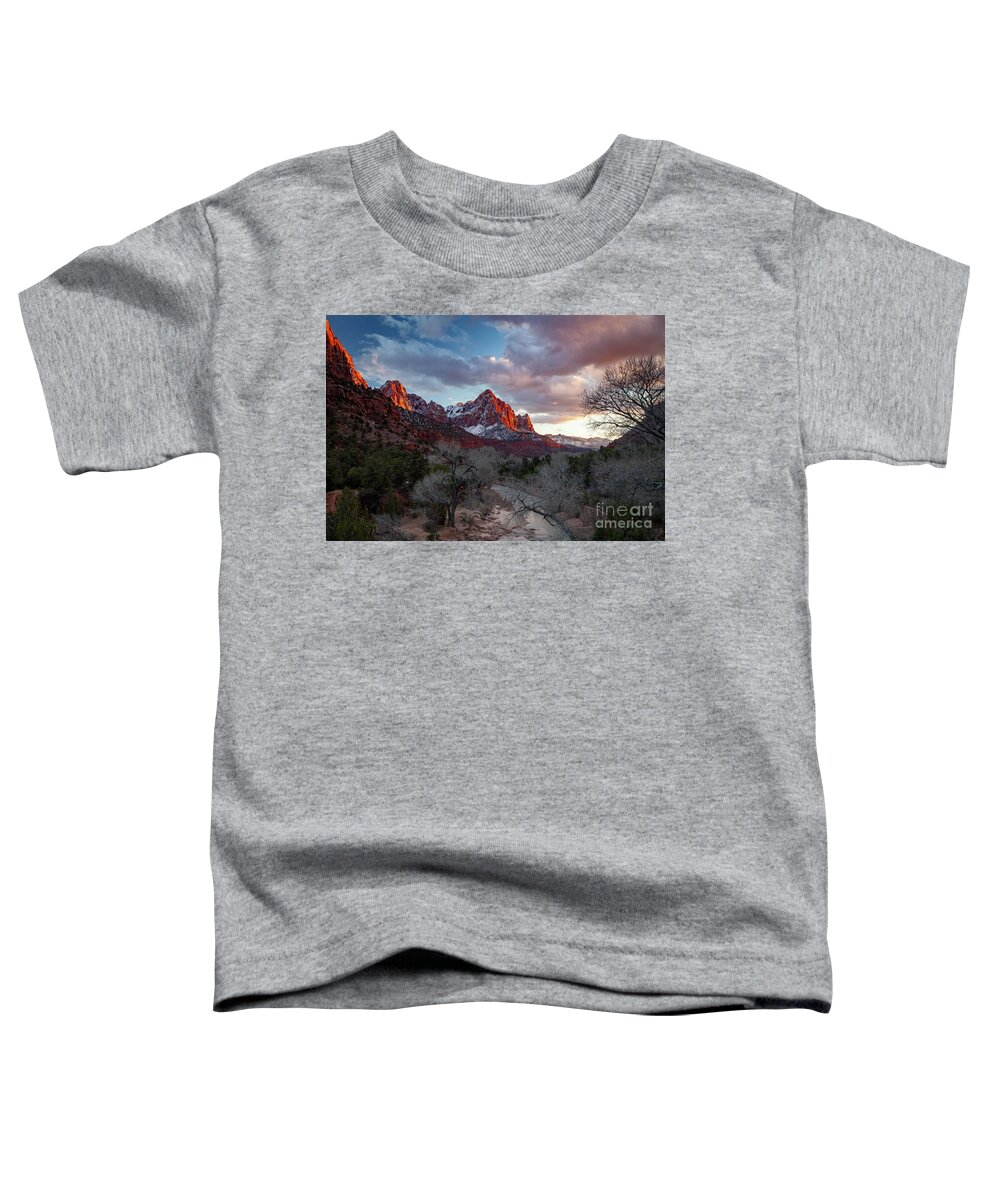 The Toddler T-Shirt featuring the photograph 1540 The Watchman by Steve Sturgill