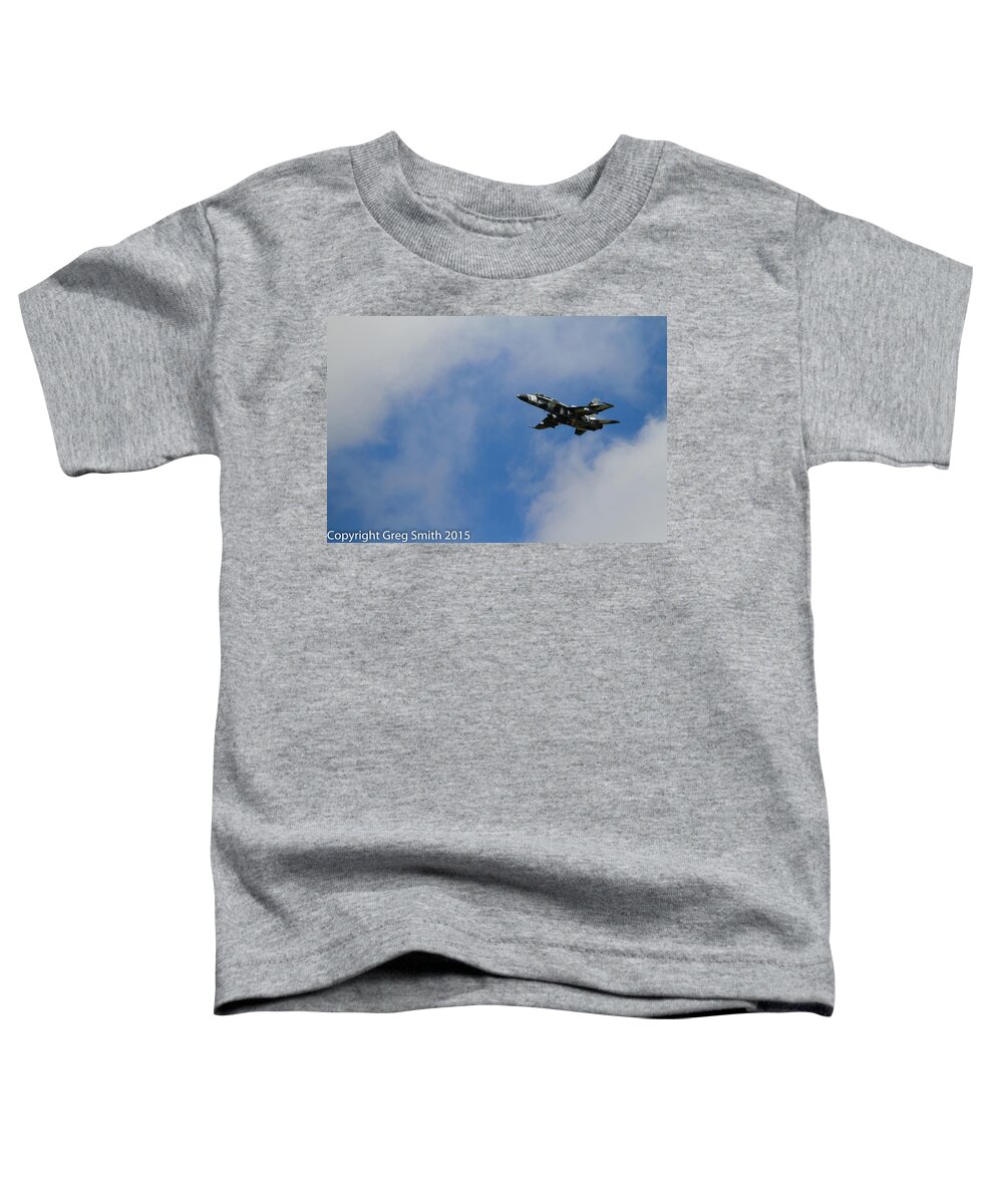 F18 Toddler T-Shirt featuring the photograph F18 #2 by Greg Smith
