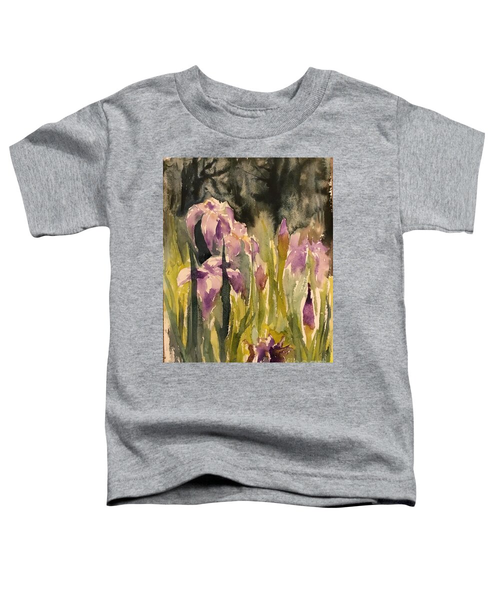 #73 2019 Toddler T-Shirt featuring the painting #73 2019 #73 by Han in Huang wong