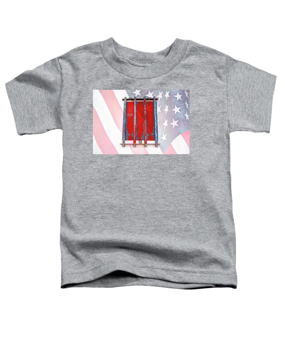 A Troubled Country Toddler T-Shirt featuring the photograph A Troubled Country by Kathy Paynter