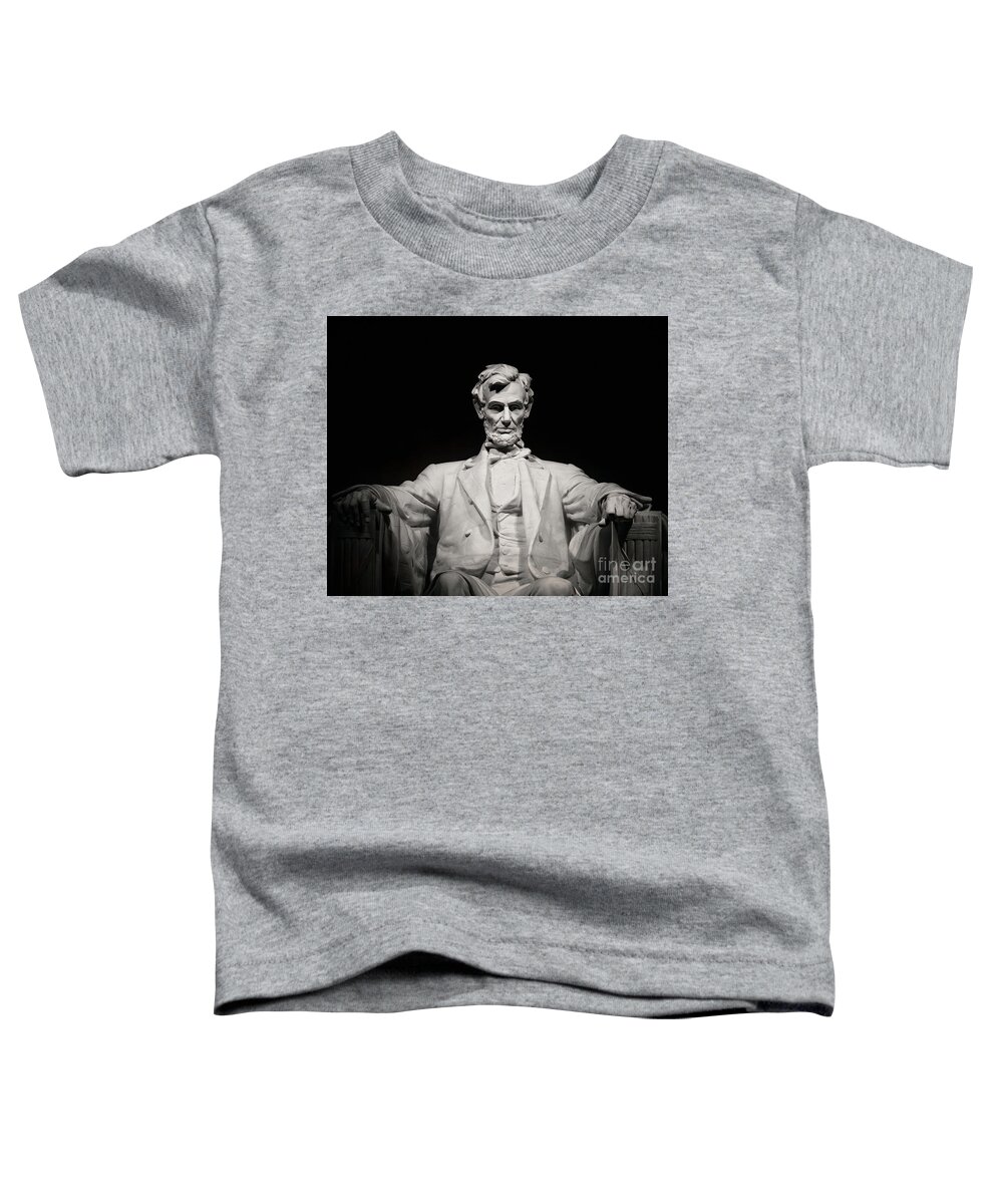 Abe Lincoln Toddler T-Shirt featuring the photograph Abe Lincoln by Doug Sturgess