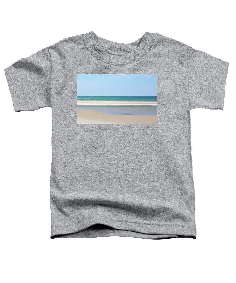 Beach Toddler T-Shirt featuring the photograph Afternoon at The Spit 2 by Ann-Marie Rollo