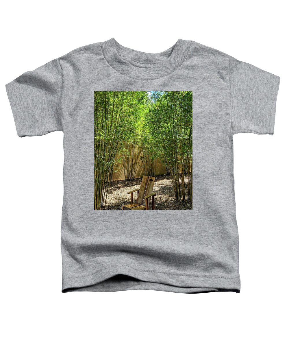 Tree Toddler T-Shirt featuring the photograph All By Myself by Portia Olaughlin